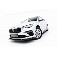 Maxton Design spoiler pod přední nárazník pro Škoda Scala Mk1 Facelift, černý lesklý plast ABS