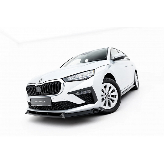 Maxton Design spoiler pod přední nárazník pro Škoda Scala Mk1 Facelift, černý lesklý plast ABS Maxton Design spoiler pod přední nárazník pro Škoda Scala Mk1 Facelift, černý lesklý plast ABS