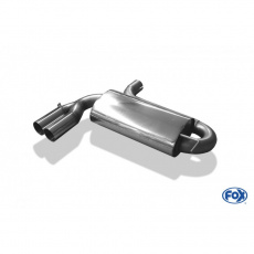 Fox Sportauspuff s koncovkou 2x76 Typ 10 pro Audi S3 8L s motorem 1.8 T