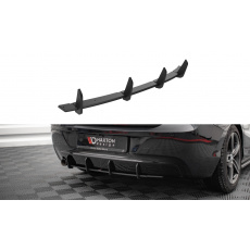 Maxton Design "Street Pro" difuzor zadního nárazníku pro BMW řada 1 F20, plast ABS bez povrchové úpravy, s červenou linkou Maxton Design "Street Pro" difuzor zadního nárazníku pro BMW řada 1 F20, plast ABS bez povrchové úpravy, s červenou linkou