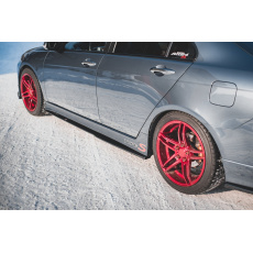 Maxton Design difuzory pod boční prahy ver.2 pro Honda Accord Mk7 Type-S, černý lesklý plast ABS