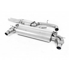 Milltek sport ValveSonic výfukový systém cat-back bez rezonátoru pro Audi RS3 Sportback 400PS (8V MQB - Facelift) bez OPF/GPF 2017-2018, typ koncovek: oválné titanové modré Milltek sport ValveSonic výfukový systém cat-back bez rezonátoru pro Audi RS3 Sportback 400PS (8V MQB - Facelift) bez OPF/GPF 2017-2018, typ koncovek: oválné titanové modré