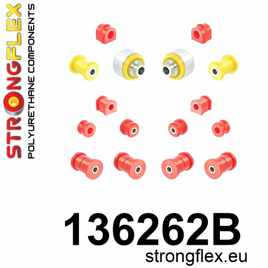 136262B: Full suspension bush kit 136262B: Full suspension bush kit