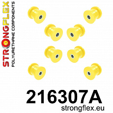216307A: Strongflex Sada silentbloků zadního zavěšení varianta SPORT 216307A: Strongflex Sada silentbloků zadního zavěšení varianta SPORT