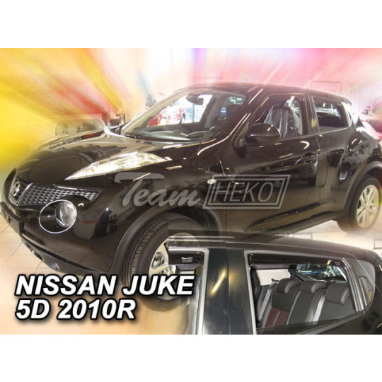 HEKO ofuky oken Nissan Juke 5dv (2010-2019) přední + zadní