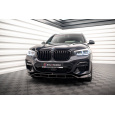 Maxton Design spoiler pod přední nárazník pro BMW X3 G01, černý lesklý plast ABS, M40d