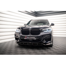 Maxton Design spoiler pod přední nárazník pro BMW X3 G01, černý lesklý plast ABS, M40d Maxton Design spoiler pod přední nárazník pro BMW X3 G01, černý lesklý plast ABS, M40d