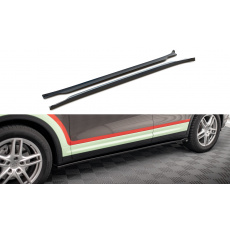 Maxton Design difuzory pod boční prahy pro Porsche Cayenne Mk2, Carbon-Look