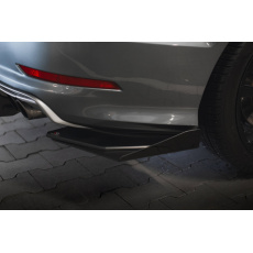 Maxton Design křidélka bočních difuzorů zad. nárazníku pro Audi S3 8V, černý lesklý plast ABS, Sedan