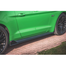 Maxton Design "Street Pro" difuzory pod boční prahy ver.2 pro Ford Mustang MK6 GT Facelift, plast ABS bez povrchové úpravy Maxton Design "Street Pro" difuzory pod boční prahy ver.2 pro Ford Mustang MK6 GT Facelift, plast ABS bez povrchové úpravy