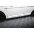 Maxton Design "Street Pro" difuzory pod boční prahy pro Volkswagen Jetta Mk7 GLI, plast ABS bez povrchové úpravy, s černou linkou