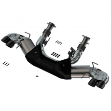 Borla Cat-Back "Atak" pro Chevrolet Corvette Stingray C8 6,2l V8, automat, RWD 2-dvéř., AFM (20'-21')/DFM (22'-24'), r.v. 2020-2024, typ koncovek: černé