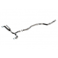 Borla Cat-Back výfukový systém "ATAK" pro Toyota Supra GR 3.0l s aut. přev., RWD, 2-dvéř., r.v. 2020-2025, typ koncovek: chromové