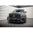 Maxton Design spoiler pod přední nárazník pro Mercedes GLB X247 GLB 35 AMG, černý lesklý plast ABS