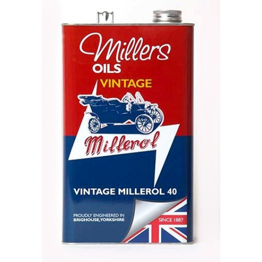 Motorový olej Millers Oils Classic Vintage Millerol 40, 5L