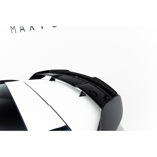 Maxton Design prodloužení spoileru pro Mercedes GLA X156/AMG, černý lesklý plast ABS