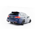 Maxton Design prodloužení spoileru pro BMW řada 3 F31 M-Pack, F31 M-Pack Facelift, černý lesklý plast ABS, Touring