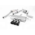 Milltek Sport homologovaný výfuk cat-back s rezonátorem pro Honda Civic Type R FK8 2.0 i-VTEC (s OPF/GPF nebo bez OPF/GPF) 2017-2022, GT-100 černé koncovky