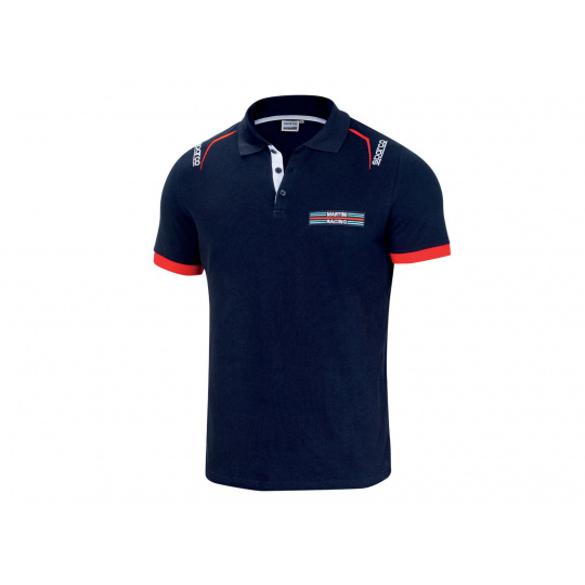 Sparco polokošile Martini Racing, barva: modrá, velikost: M
