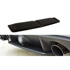 Maxton Design středový spoiler zadního nárazníku pro Ford Focus RS Mk3, černý lesklý plast ABS Maxton Design středový spoiler zadního nárazníku pro Ford Focus RS Mk3, černý lesklý plast ABS