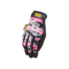Rukavice Mechanix The Original Women maskáčový vzor - dámské, velikost: L Rukavice Mechanix The Original Women maskáčový vzor - dámské, velikost: L