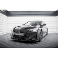 Maxton Design spoiler pod přední nárazník ver.2 pro BMW řada 2 G42 Standard, černý lesklý plast ABS