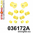 036172A: Strongflex Sada silentbloků zadního zavěšení varianta SPORT