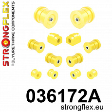 036172A: Strongflex Sada silentbloků zadního zavěšení varianta SPORT 036172A: Strongflex Sada silentbloků zadního zavěšení varianta SPORT