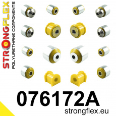076172A: Strongflex Sada silentbloků zadního zavěšení varianta SPORT 076172A: Strongflex Sada silentbloků zadního zavěšení varianta SPORT