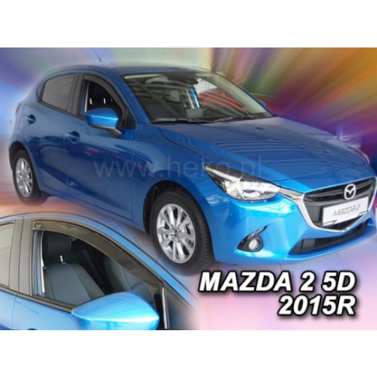 HEKO ofuky oken Mazda 2 IV (2014-) přední