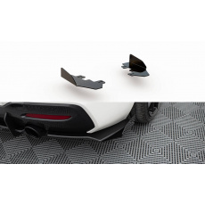 Maxton Design křidélka bočních difuzorů pro BMW řada 1 F20- F21 Facelift, černý lesklý plast ABS, M-Pack/M140i