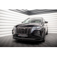 Maxton Design spoiler pod přední nárazník pro Hyundai Tucson Mk4, černý lesklý plast ABS