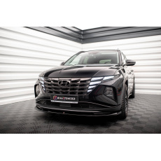 Maxton Design spoiler pod přední nárazník pro Hyundai Tucson Mk4, černý lesklý plast ABS Maxton Design spoiler pod přední nárazník pro Hyundai Tucson Mk4, černý lesklý plast ABS