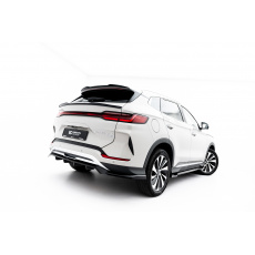 Maxton Design spoiler pod zadní nárazník s žebrováním pro BYD Seal U Mk1, černý lesklý plast ABS