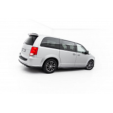 Maxton Design difuzory pod boční prahy pro Dodge Grand Caravan Mk5 Facelift, černý lesklý plast ABS Maxton Design difuzory pod boční prahy pro Dodge Grand Caravan Mk5 Facelift, černý lesklý plast ABS