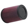 K&N univerzální kulatý zkosený filtr se vstupem 95 mm a výškou 178 mm, gumový vrchlík
