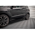 Maxton Design difuzory pod boční prahy pro Ford Escape MK3 ST-Line, černý lesklý plast ABS