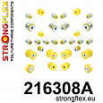 216308A: Strongflex Kompletní sada silentbloků pro zavěšení varianta SPORT