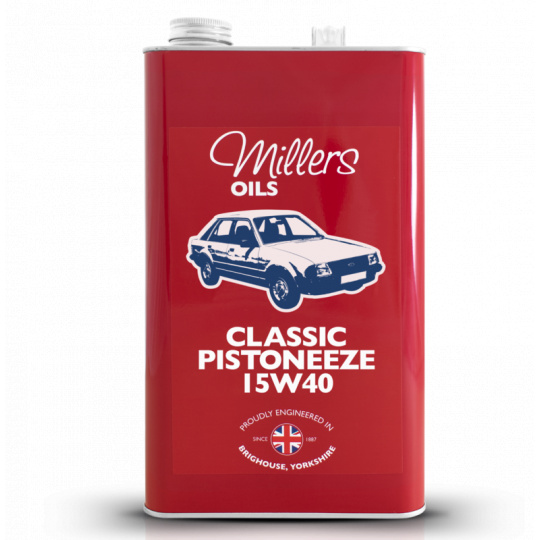 Motorový olej Millers Oils Classic Pistoneeze 15w40, 5L