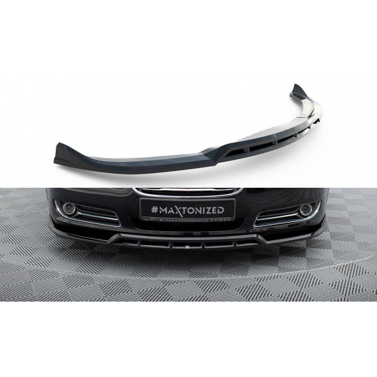 Maxton Design spoiler pod přední nárazník pro Chrysler 300 Mk2, černý lesklý plast ABS