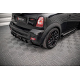Maxton Design boční difuzory pod zadní nárazník ver.3 pro Mini Cooper R56 JCW, černý lesklý plast ABS