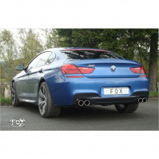 Fox Sportauspuff koncový tlumič výfuku s koncovkou 2x90 Typ 12 na obou stranách pro BMW řada 6 F06, F12, F13 s motorem 3.0