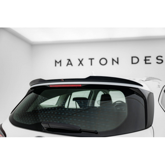 Maxton Design prodloužení spoileru pro Ford Focus ST-Line Mk4, černý lesklý plast ABS, Combi