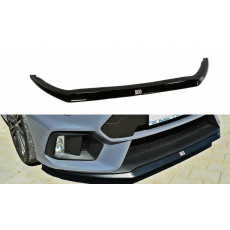 Maxton Design spoiler pod přední nárazník ver.2 pro Ford Focus RS Mk3, černý lesklý plast ABS Maxton Design spoiler pod přední nárazník ver.2 pro Ford Focus RS Mk3, černý lesklý plast ABS