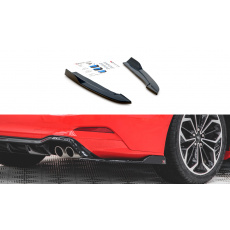 Maxton Design boční difuzory pod zadní nárazník ver.4 pro Ford Focus Mk4, plast ABS bez povrchové úpravy