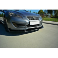 Maxton Design "Racing" spoiler pod přední nárazník pro Hyundai Genesis, plast ABS bez povrchové úpravy