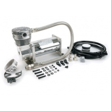 VIAIR vzduchový kompresor 420C Chrom, max. tlak 10,3 bar (150 PSI) / 85 litrů/min VIAIR vzduchový kompresor 420C Chrom, max. tlak 10,3 bar (150 PSI) / 85 litrů/min