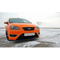 Maxton Design spoiler pod přední nárazník ver.2 pro Ford Focus ST Mk2, černý lesklý plast ABS Maxton Design spoiler pod přední nárazník ver.2 pro Ford Focus ST Mk2, černý lesklý plast ABS