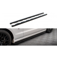 Maxton Design difuzory pod boční prahy pro Ford Mustang Mk5 Facelift, carbon-Look