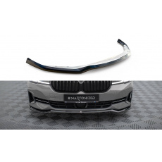 Maxton Design spoiler pod přední nárazník ver.2 pro BMW řada 5 G30 FL, G31 FL, černý lesklý plast ABS